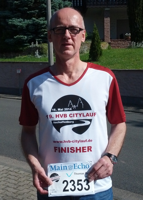 Thb nach dem Citylauf Aschaffenburg 2014