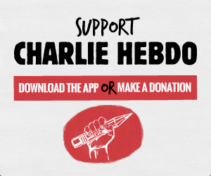 support charlie hebdot, download the app